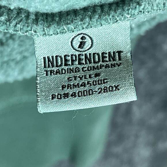 Marsh Wear Hoodie Mens Medium Green Sweater Pullover Dog Graphic Casual Outdoors - Picture 6 of 11